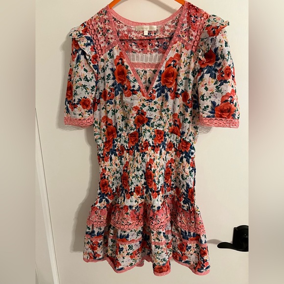 Loveshackfancy dress red size M - Picture 2 of 4